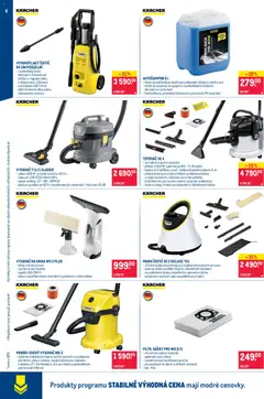 Náhled letáku Makro leták - Úklid a kosmetika od 25.02.2026 | Strana: 6 | Produkty: Kärcher, Vysavač na okna, Vysavač, Vysokotlaký čistič