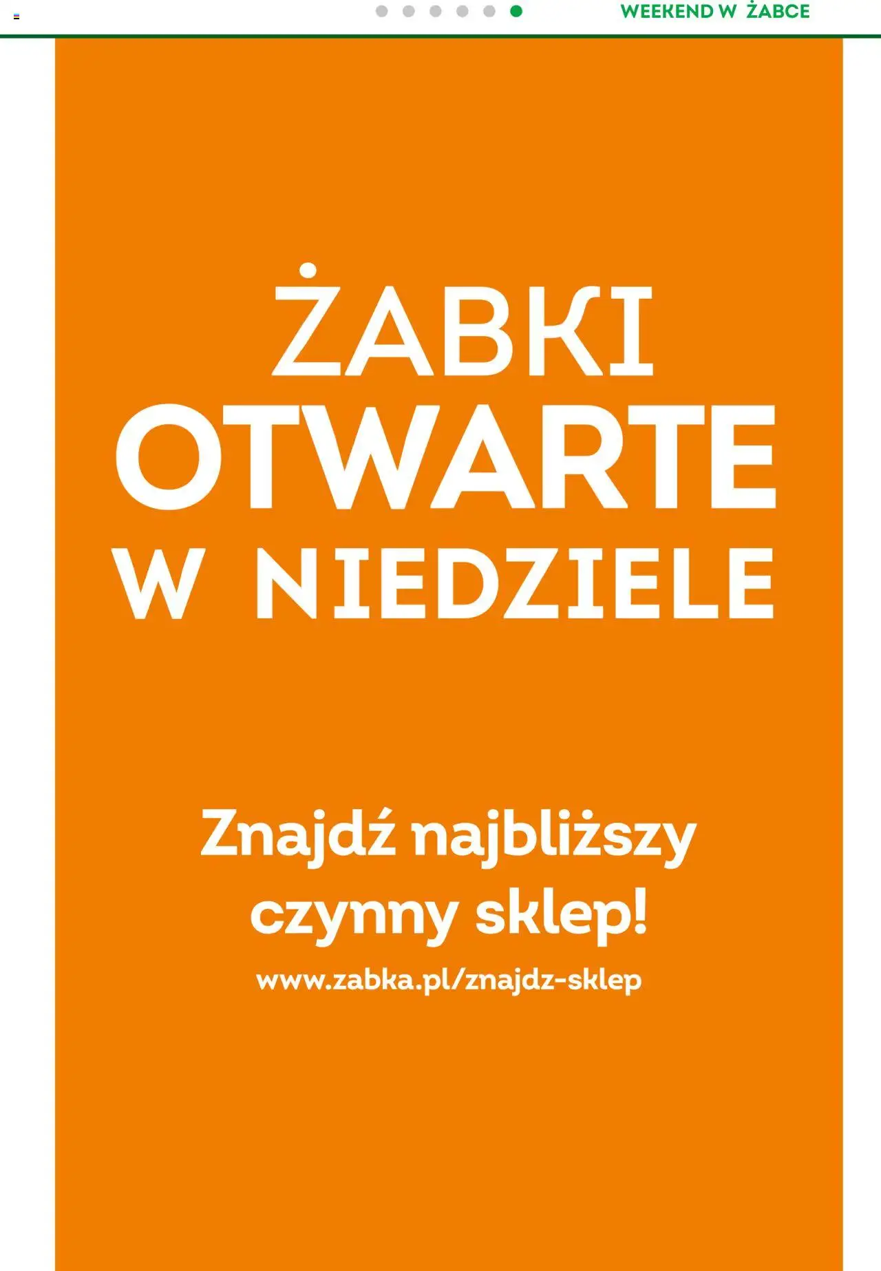 Żabka Gazetka - Weekendowe promocje od 17.10.2025 | Strona: 7