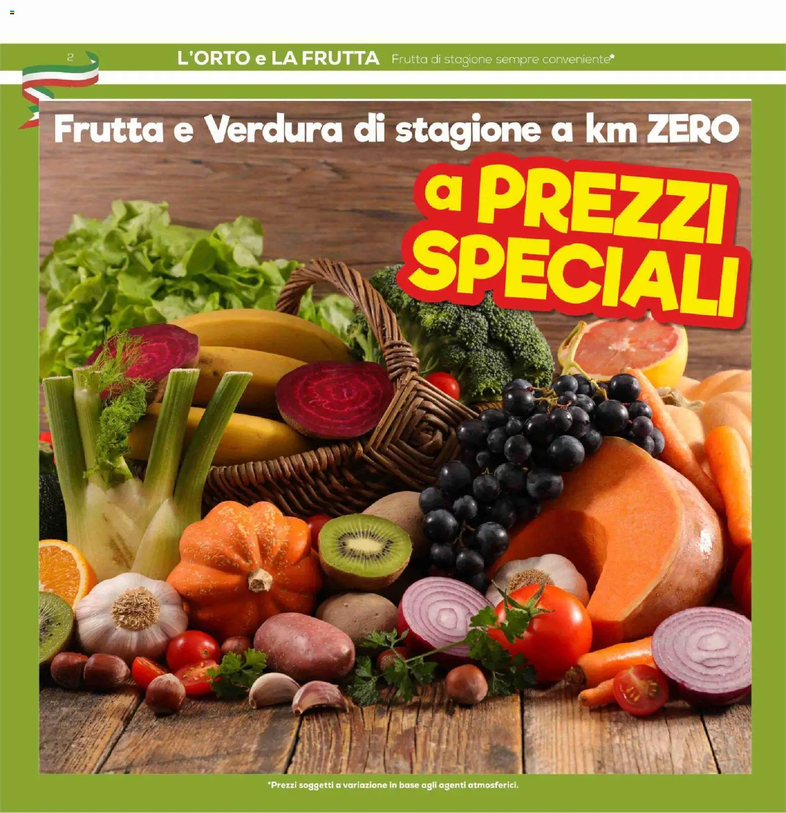 Volantino SISA del 16.04.2026 | Pagina: 2 | Prodotti: Frutta
