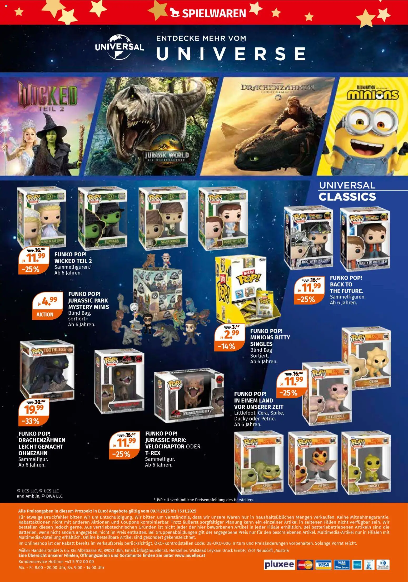 Müller Spielwaren für Groß und Klein gültig ab 09.11.2025 | Seite: 20 | Produkte: Uhr