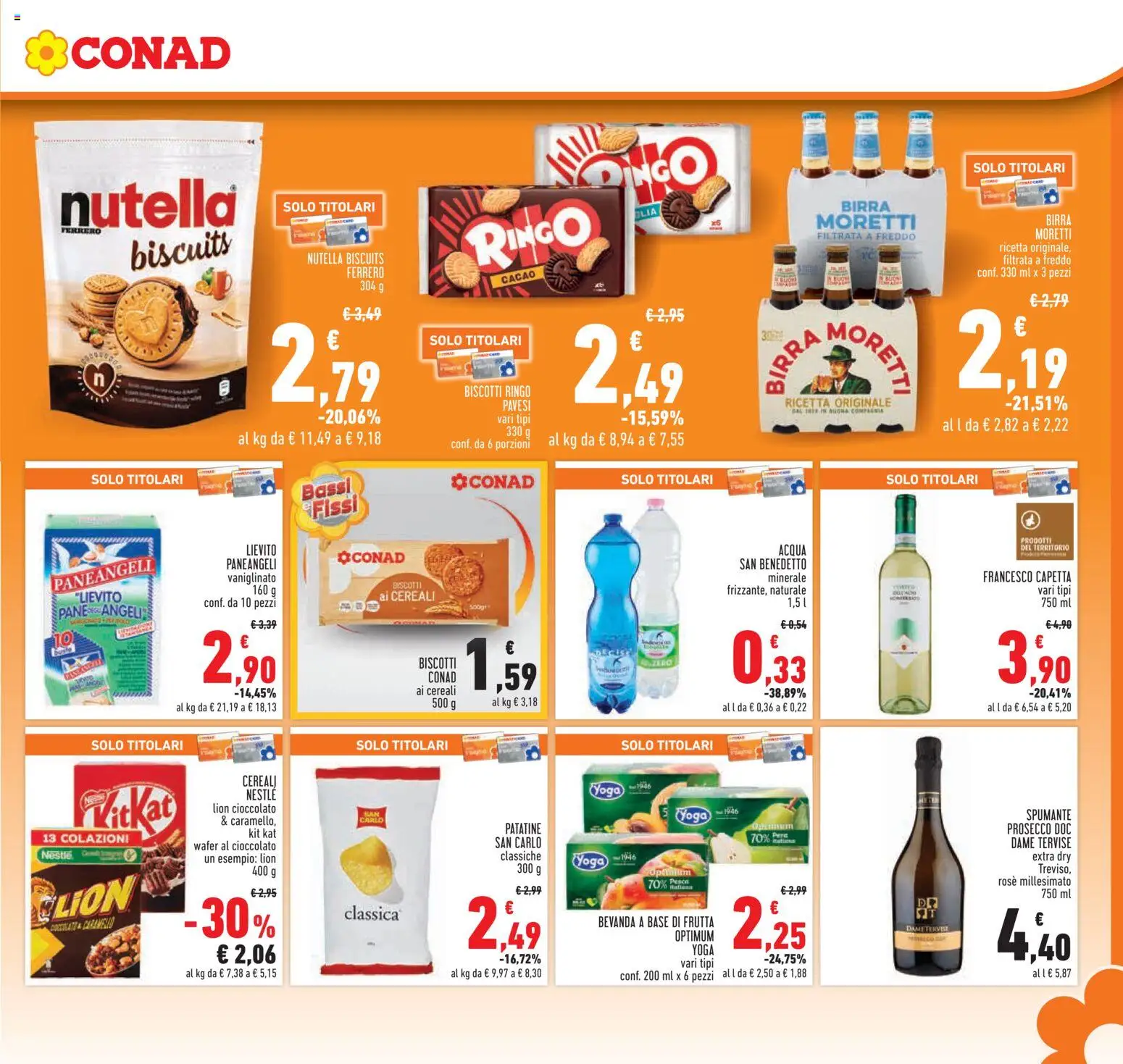 Volantino Conad del 29.01.2026 | Pagina: 17 | Prodotti: Patatine, Acqua, Mais, Cacao