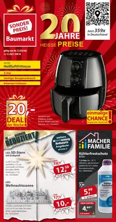 Sonderpreis Baumarkt Prospekt 	 ab 06.12.2025 gültig