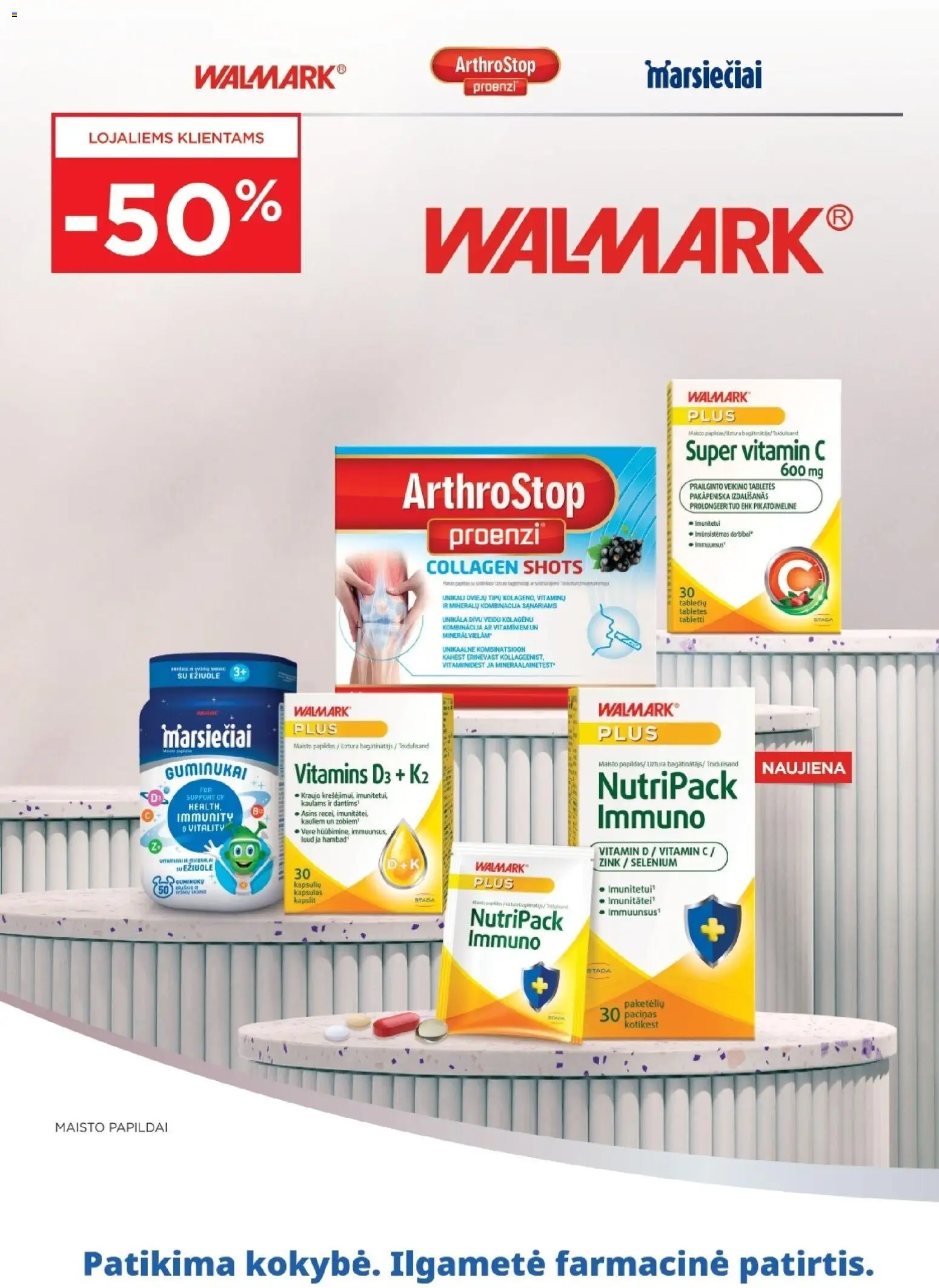 EUROVAISTINĖ akcijos nuo 01.03.2026 | Puslapis: 18 | Prekių: Guminukai