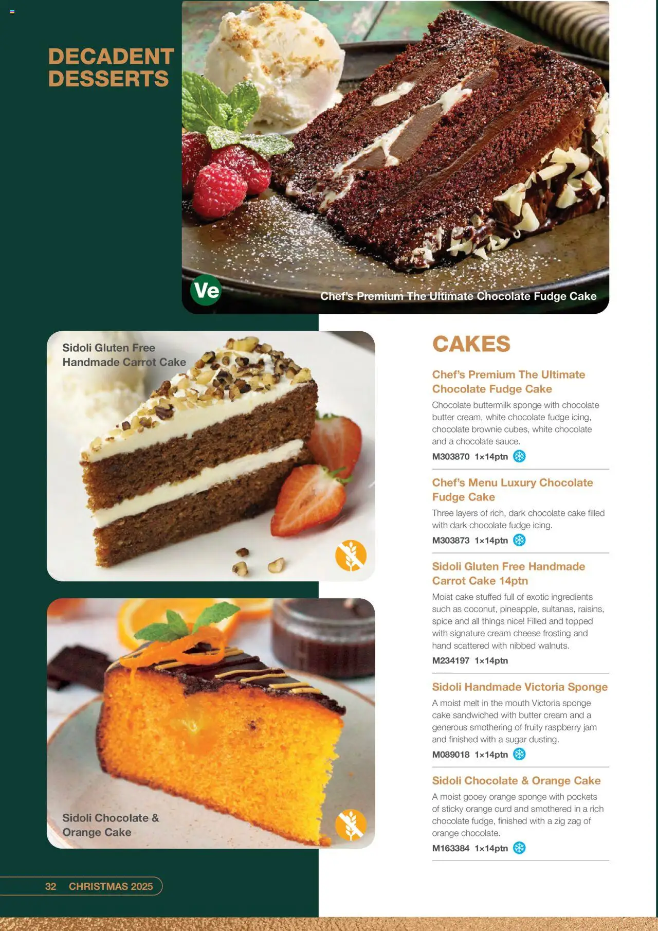  | Page: 32 | Products: Luges, Carrot, Cream, Fudge