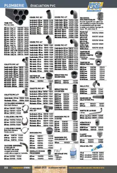 Brico Cash - Prévisualisation de Brico Cash catalogue valide à partir de 04.04.2025 | Page: 312 | Produits: Tampon, Lavabo, Colle, Culotte