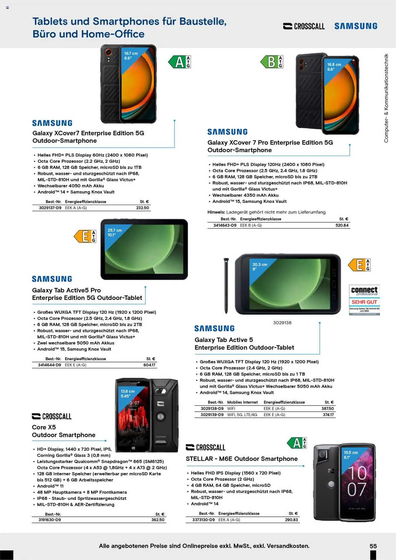 Conrad Aktionskatalog gültig ab 25.08.2025 | Seite: 57 | Produkte: Wasser, Smartphone, Computer, Samsung