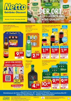 Netto Marken-Discount Prospekt Wustermark-Elstal	 ab 27.04.2026 gültig