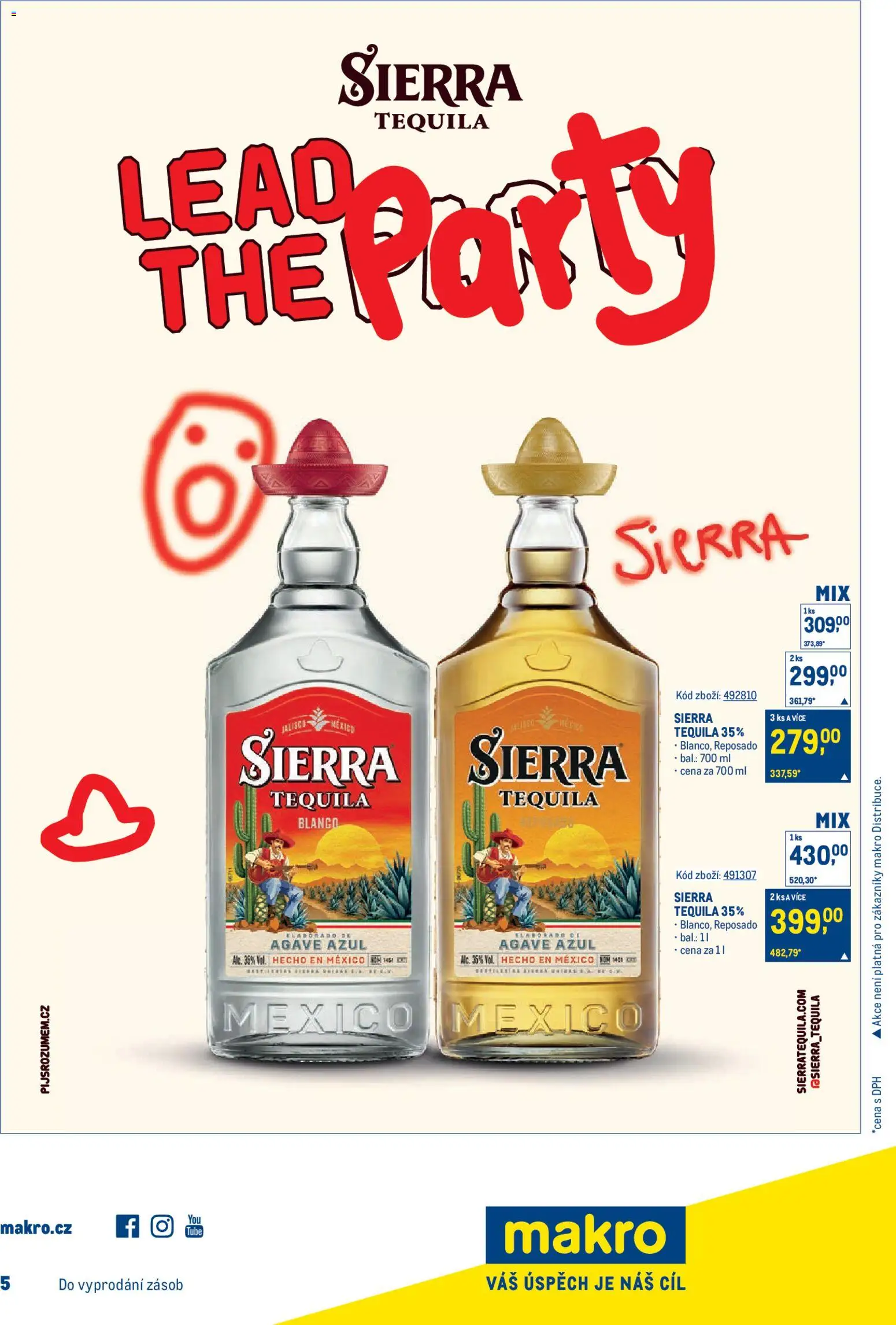 Makro leták - Gastronomie od 11.02.2026 | Strana: 26 | Produkty: Tequila