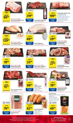 Náhled letáku Tesco Vepřová panenka, 1 kg, vakuově balená od 17.12.2025 | Strana: 9