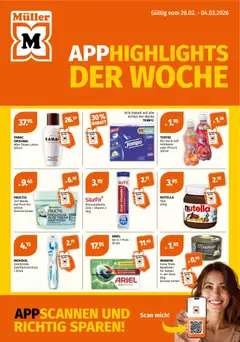 Müller Aktionen ab 26.02.2026 gültig