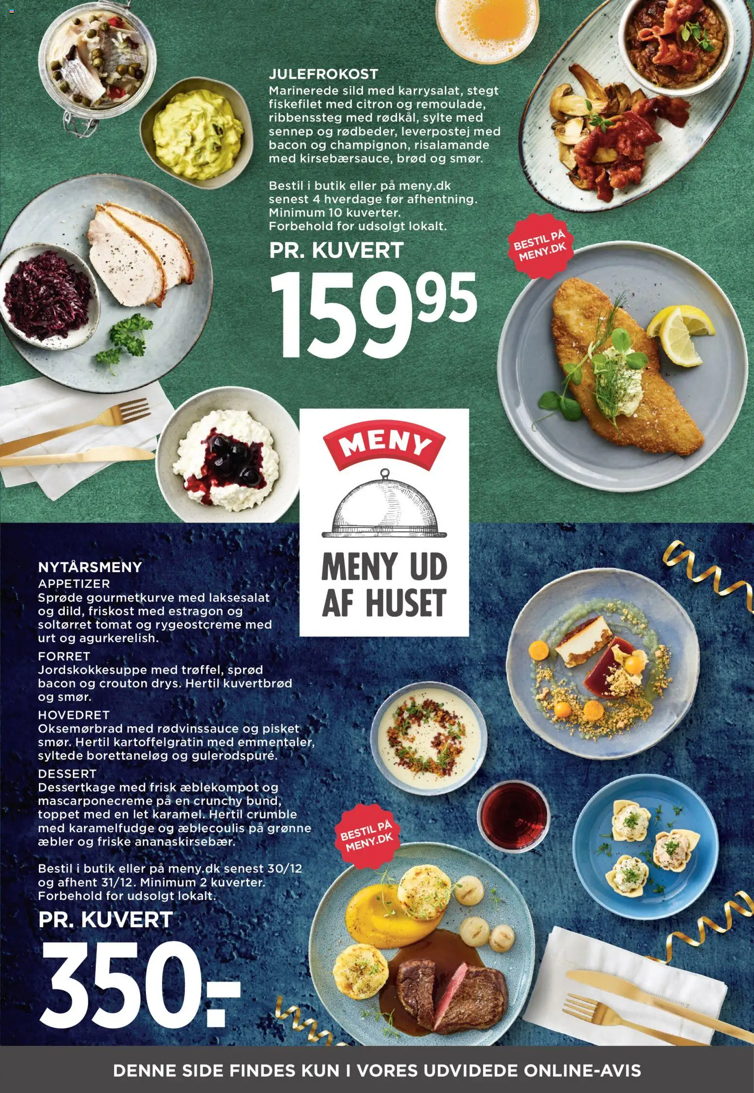 Meny tilbudsavis – gyldig fra 21.11.2025 | Side: 14 | Produkter: Smør, Brød, Æbler, Leverpostej
