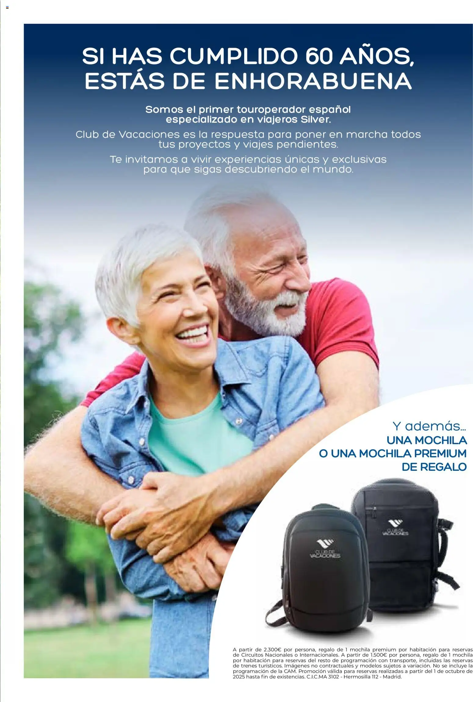 Viajes El Corte Inglés Vacaciones Económicas │ válido desde el 22.10.2025 | Página: 5 | Productos: Mochila, Té