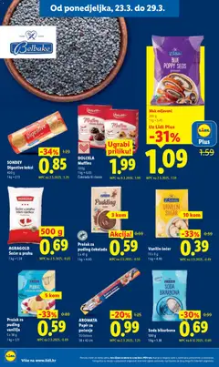 Soda bikarbona, Soda bikarbona 500 g - Pregled kataloga iz trgovine Lidl, vrijedi od 23.03.2026 | Stranica: 10