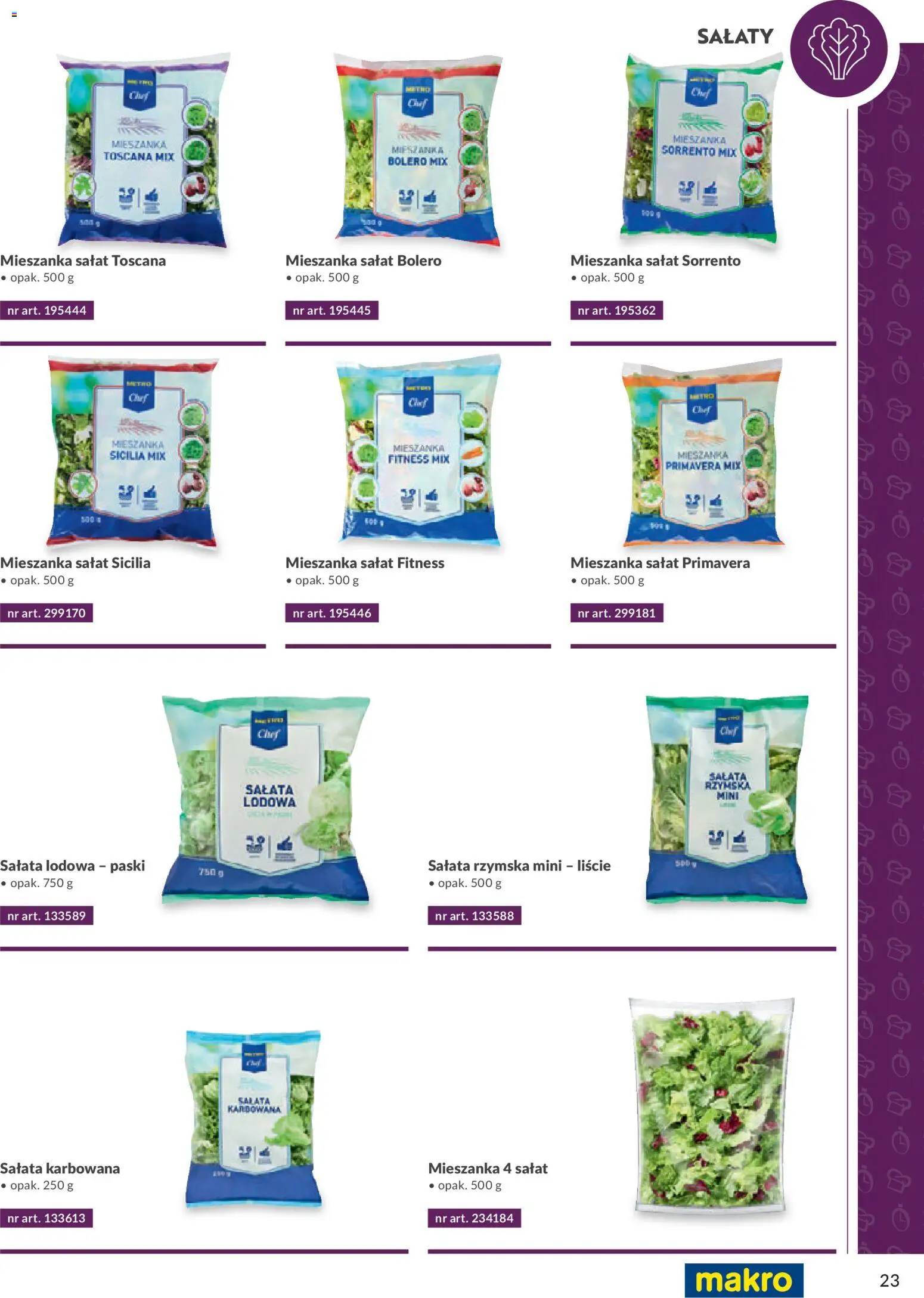 Makro Gazetka - Smart Chef Warzywa i Owoce od 01.01.2026 | Strona: 23