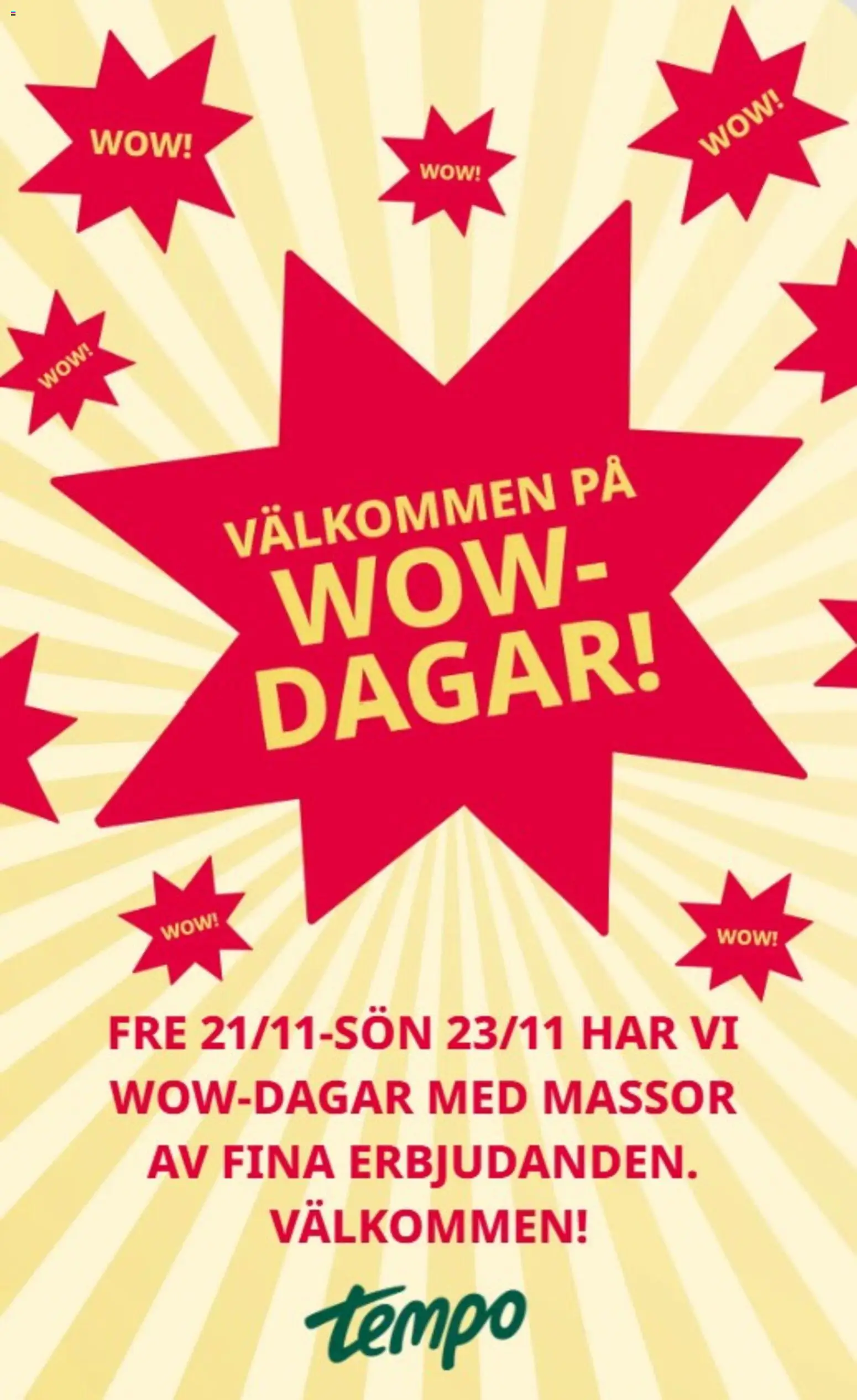 Tempo reklamblad aktuell från 10.11.2025 | Sida: 6