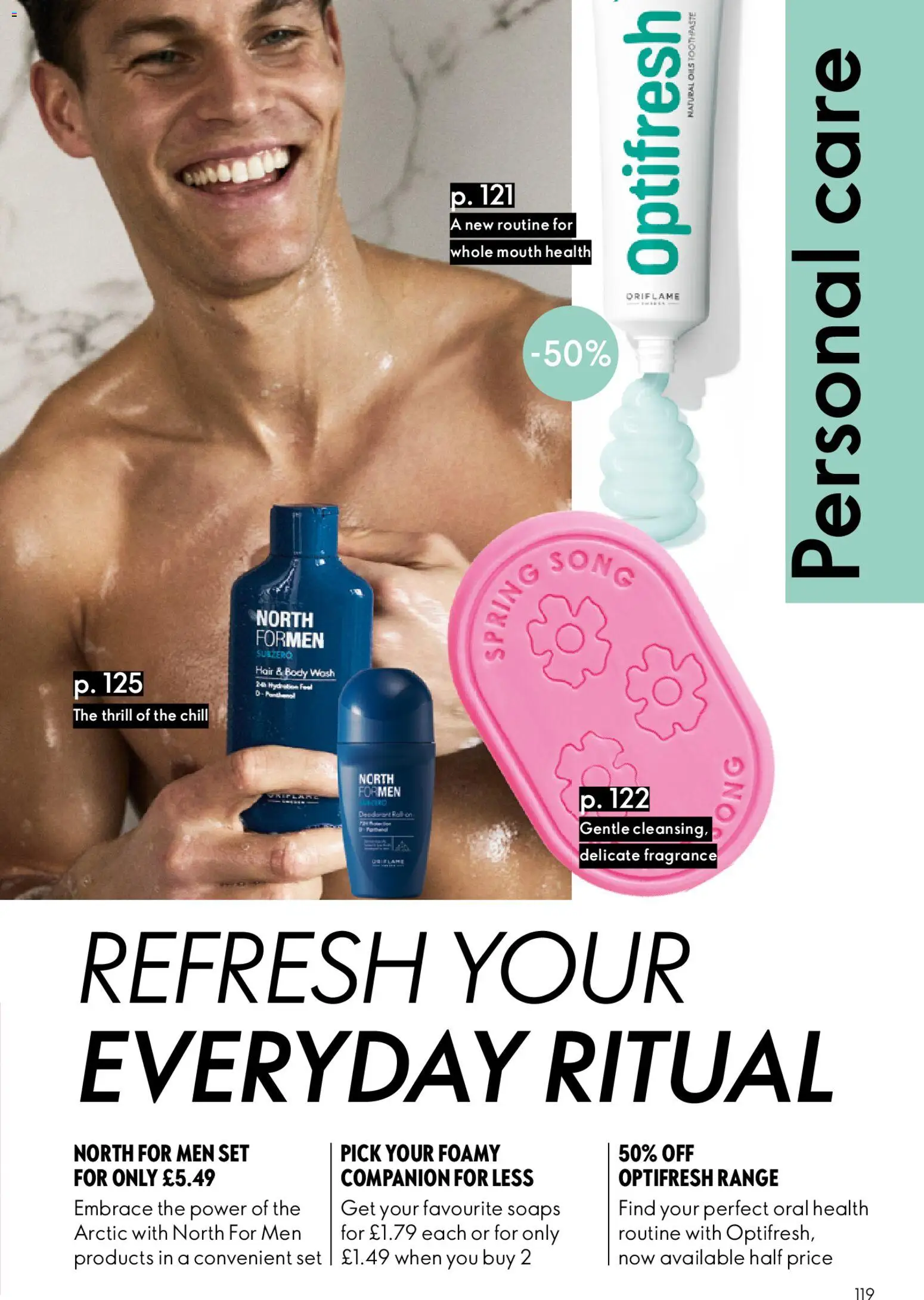 {H1} | Page: 119 | Products: Fragrance, Deodorant, Toothpaste