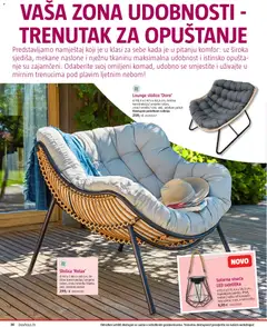 Bauhaus - Katalog - Pregled kataloga iz trgovine Bauhaus, vrijedi od 23.03.2026 | Stranica: 34 | Proizvodi: Jastuk, Stolica, Svjetiljka