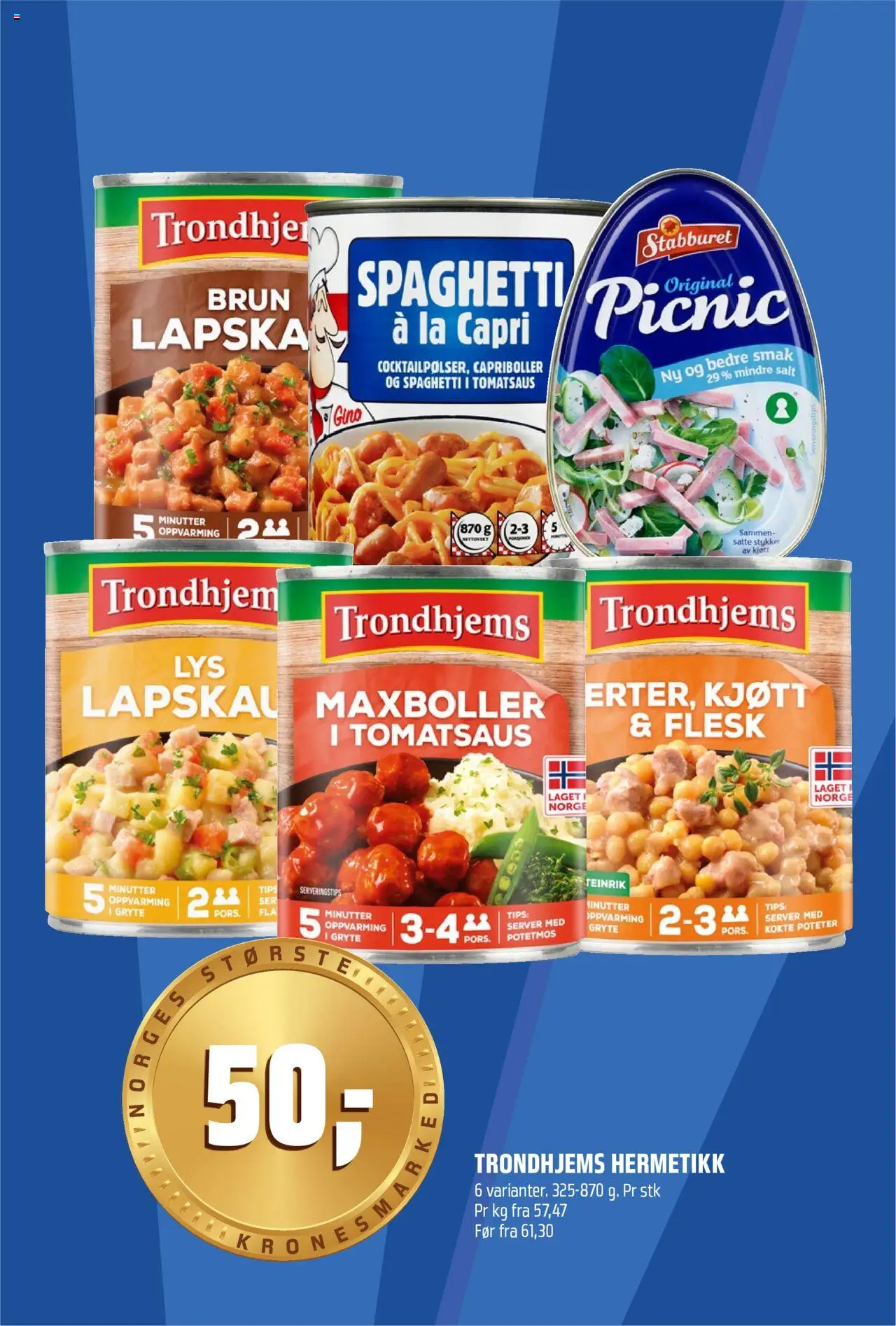  | Side: 3 | Produkter: Віник, Hermetikk, Capri, Kolasås
