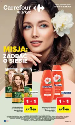 Pogląd oferty "Carrefour Gazetka - Market Zadbać o siebie" - ważna od 18.08.2025