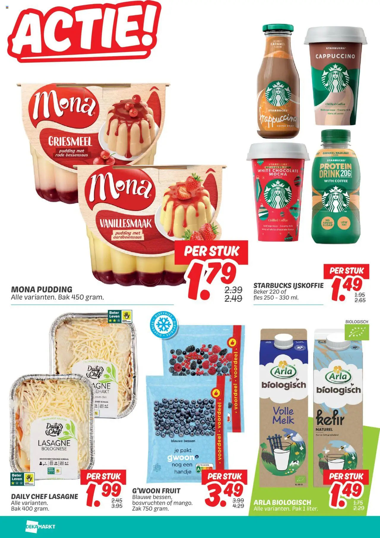 {H1} | Pagina: 12 | Producten: Schaal, Gehakt, Lasagne, Pudding