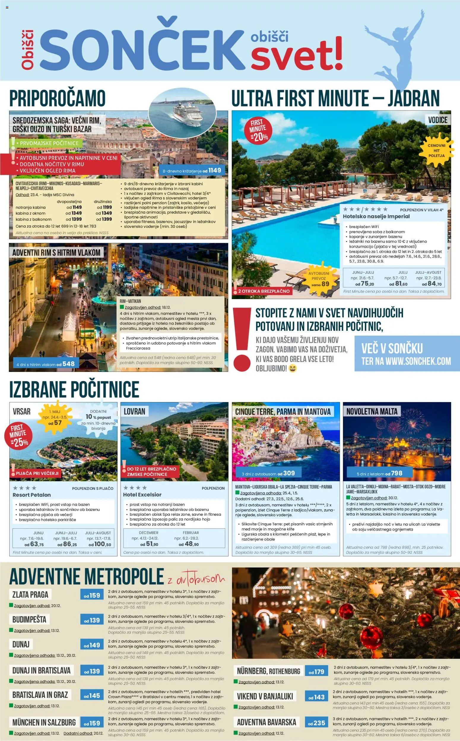 Novi Sonček katalog ponudbe – veljaven od 01.12.2025 | Stran: 1 | Izdelki: Bazen