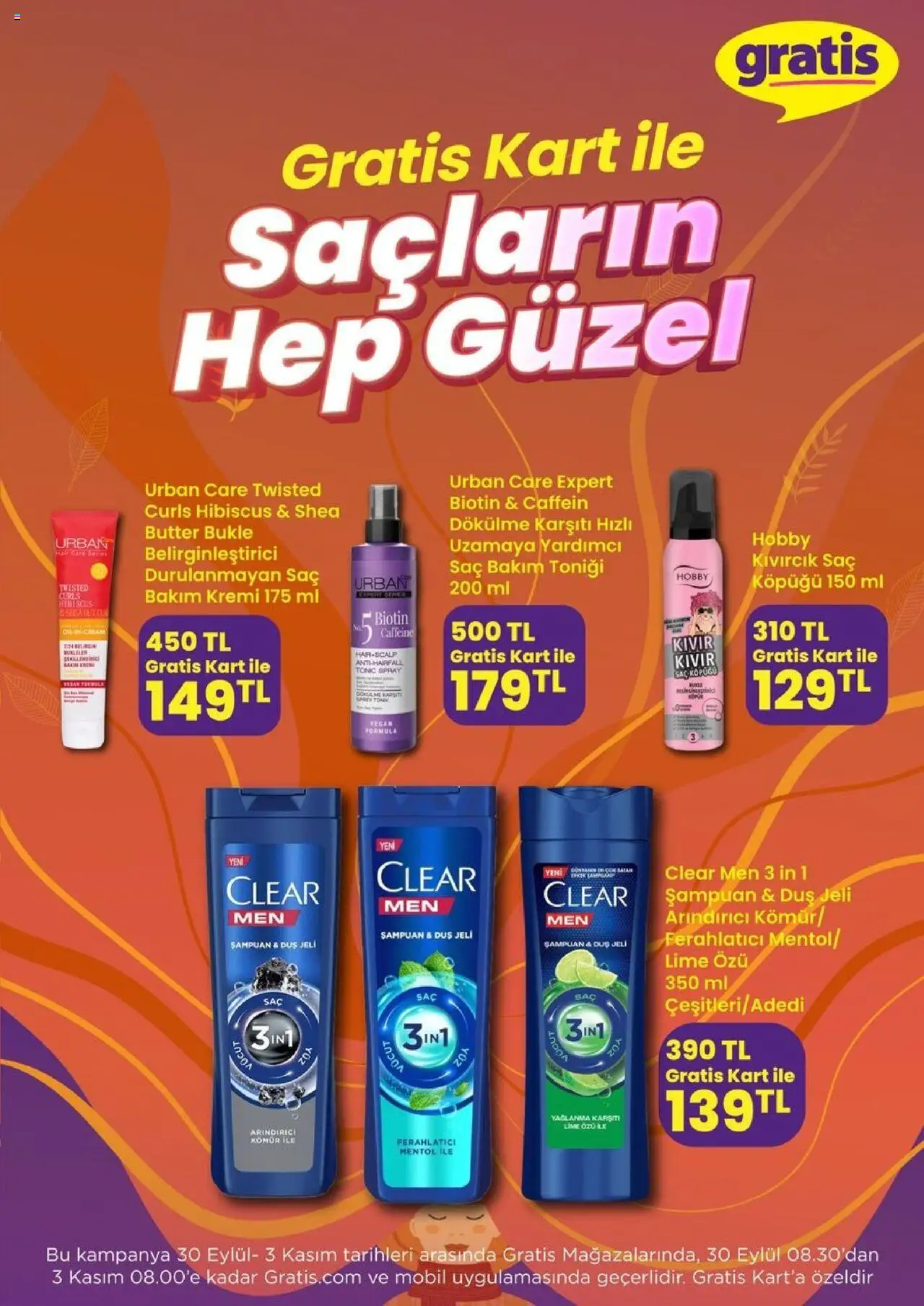 Gratis Katalog - 01.10.2025 tarihinden itibaren geçerlidir | Sayfa: 11 | Ürünler: Duş, Şampuan, Duş jeli