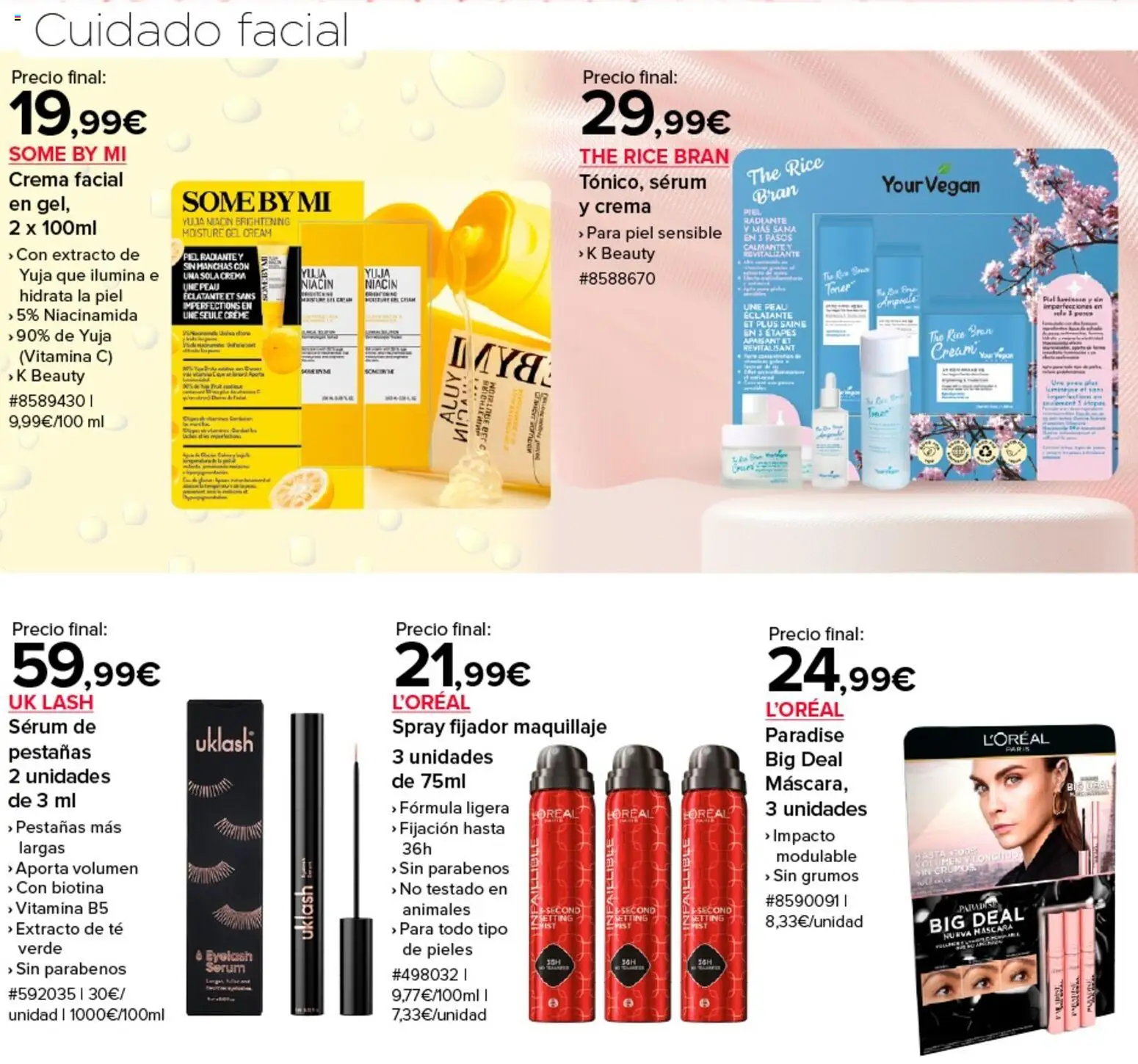 Costco catálogo │ válido desde el 05.12.2025 | Página: 3 | Productos: Maquillaje, Crema facial, Crema, Toner