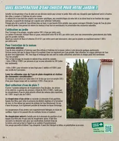 Gamm vert - Prévisualisation de Gamm vert catalogue valide à partir de 24.02.2026 | Page: 50 | Produits: Robinet, Plantes, Mètre, Gouttière