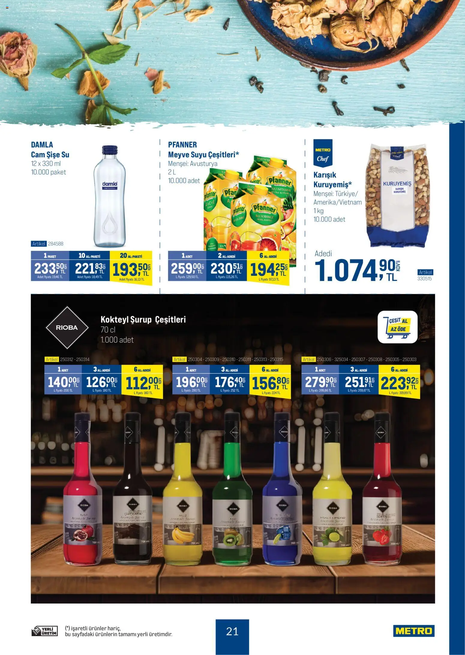 Metro - Dünya Mutfakları - 19.11.2025 tarihinden itibaren geçerlidir | Sayfa: 21 | Ürünler: Çikolata, Kivi, Meyve, Misket Limonu