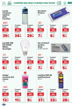 Catalog Carrefour – valabil de la 20.08.2025 | Pagină: 47 | Produse: Babak, Baterii, Adeziv
