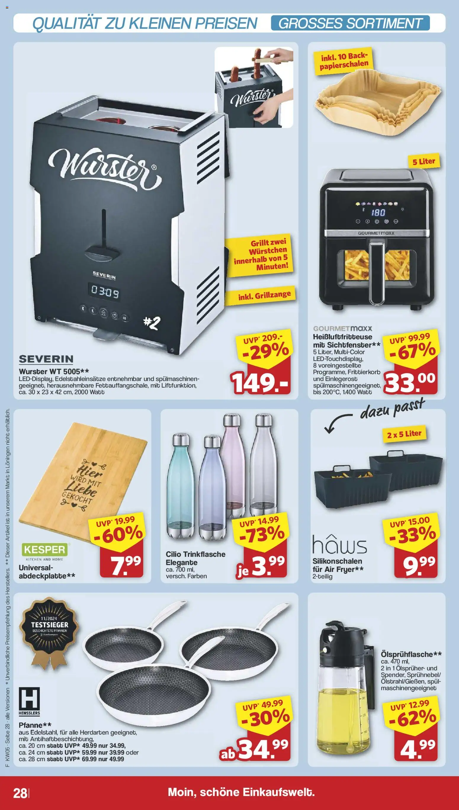Famila Nordwest Prospekt 	 – gültig ab 26.01.2026 | Seite: 28 | Produkte: Heißluftfritteuse