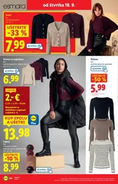 Nové Lidl akcie – leták je platný od 16.09.2025 | Strana: 98