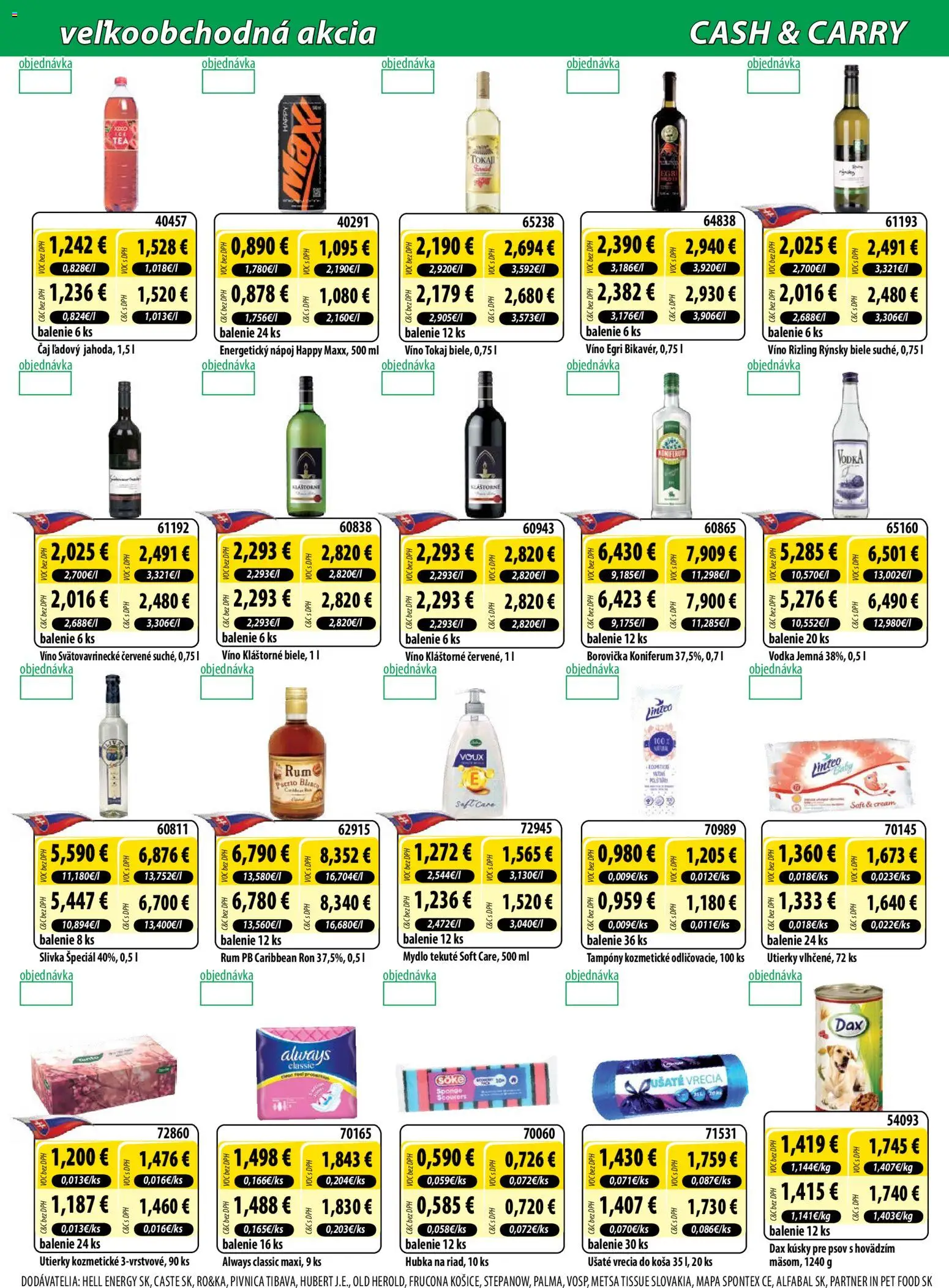 Nové Milk Agro akcie – leták je platný od 04.02.2026 | Strana: 7 | Produkty: Víno, Hubka, Mydlo, Vodka