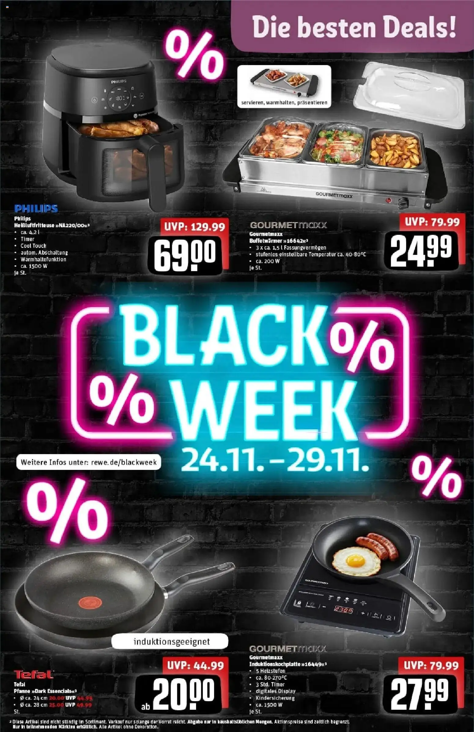 Rewe prospekt Erkelenz	 – gültig ab 23.11.2025 | Seite: 35 | Produkte: Philips, Heißluftfritteuse