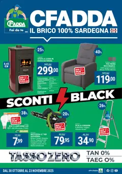 Anteprima del volantino CFadda Black Friday valido a partire dal 30.10.2025