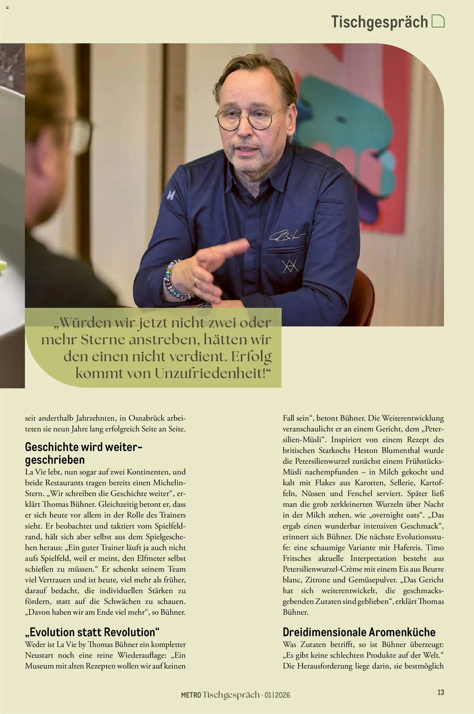 Metro Tischgespräch – gültig ab 01.02.2026 | Seite: 13 | Produkte: Musli, Liege, Zitrone, Eis