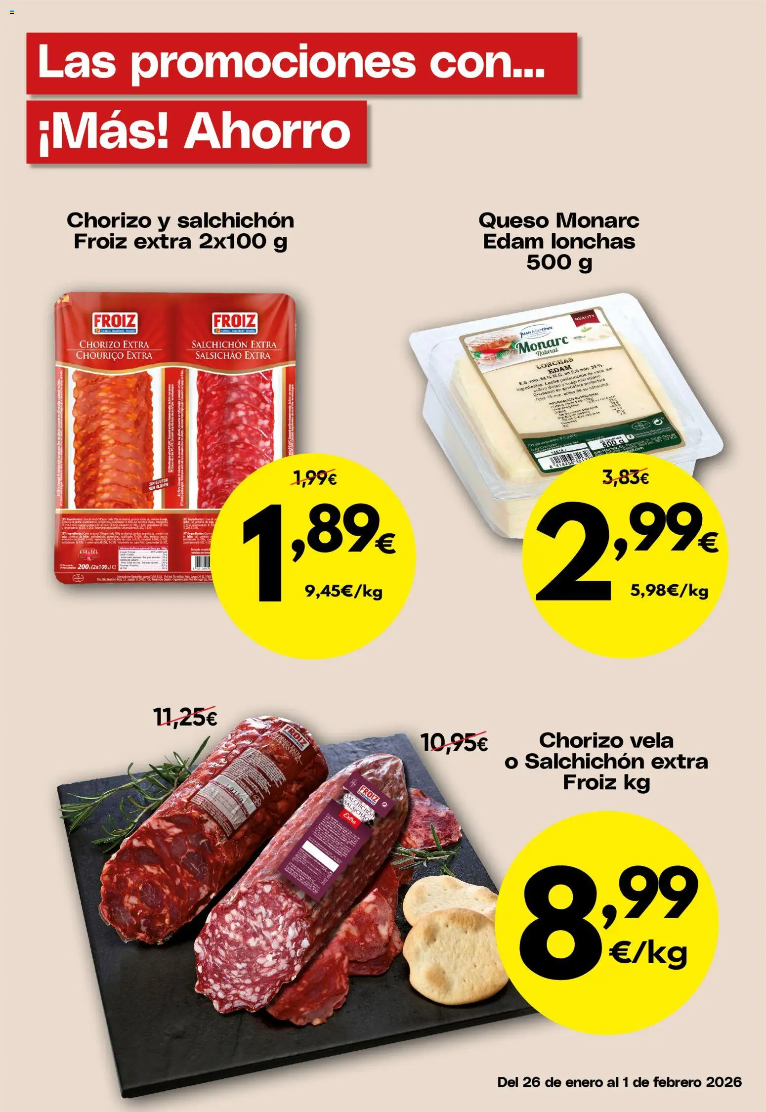 Froiz - Oferta semanal │ válido desde el 26.01.2026 | Página: 3 | Productos: Κρεμάστρα, Leche, Queso, Vela