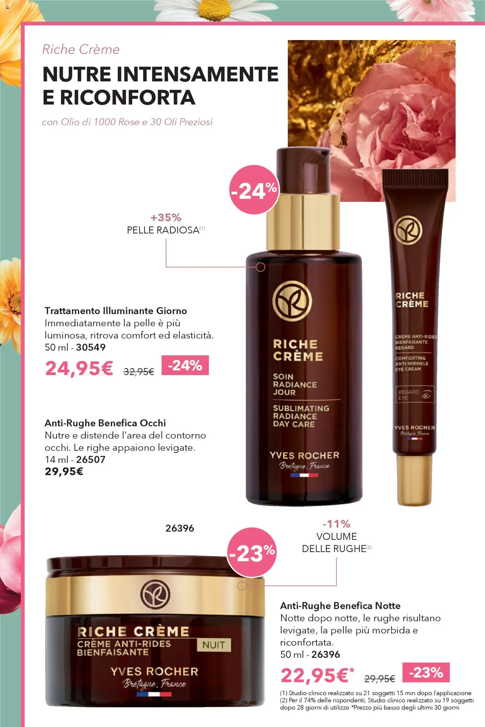 Volantino Yves Rocher del 23.04.2026 | Pagina: 18 | Prodotti: Illuminante, Olio