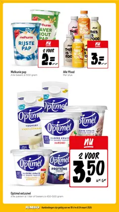 Jumbo folder week 12 - Voorbeeld van een folder van Jumbo, geldig van 18.03.2026 | Pagina: 11 | Producten: Yoghurt, Waffelini, Abrikoos, Aardbei