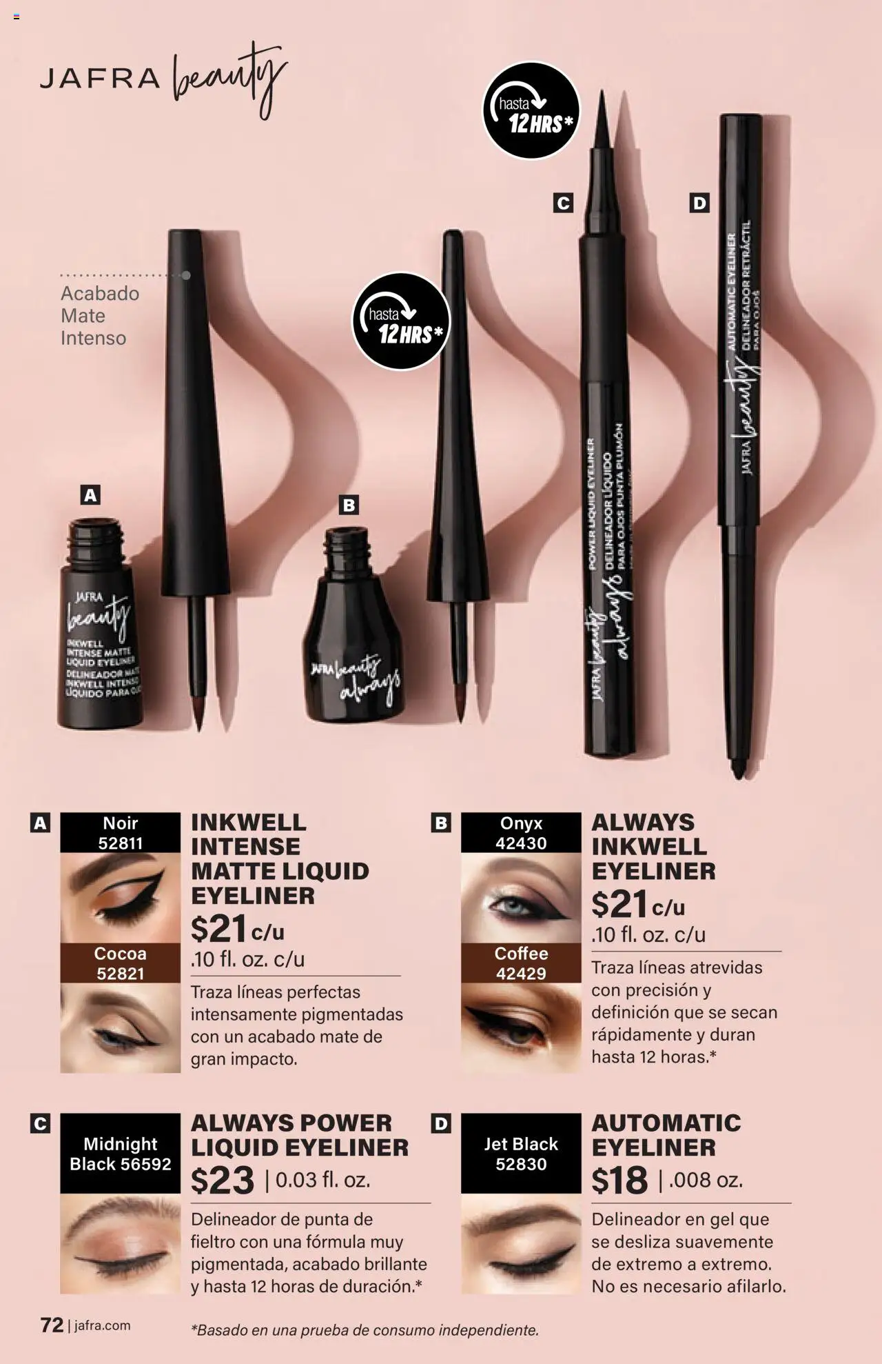 JAFRA folleto │ válido desde el 01.08.2025 | Página: 72 | Productos: Delineador