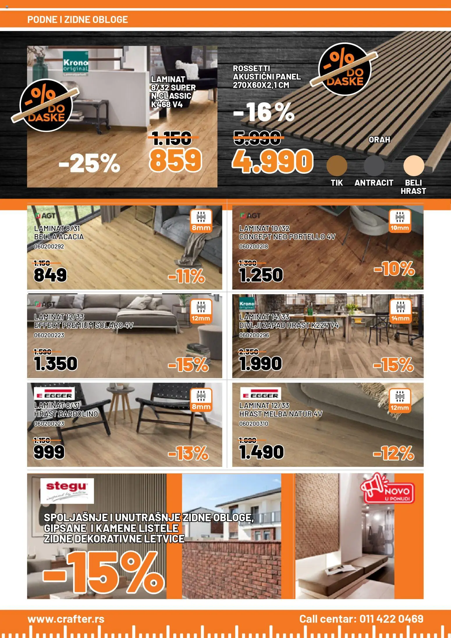 Crafter katalog - važi od 31.10.2025 | Strana: 10 | Proizvode: Orah