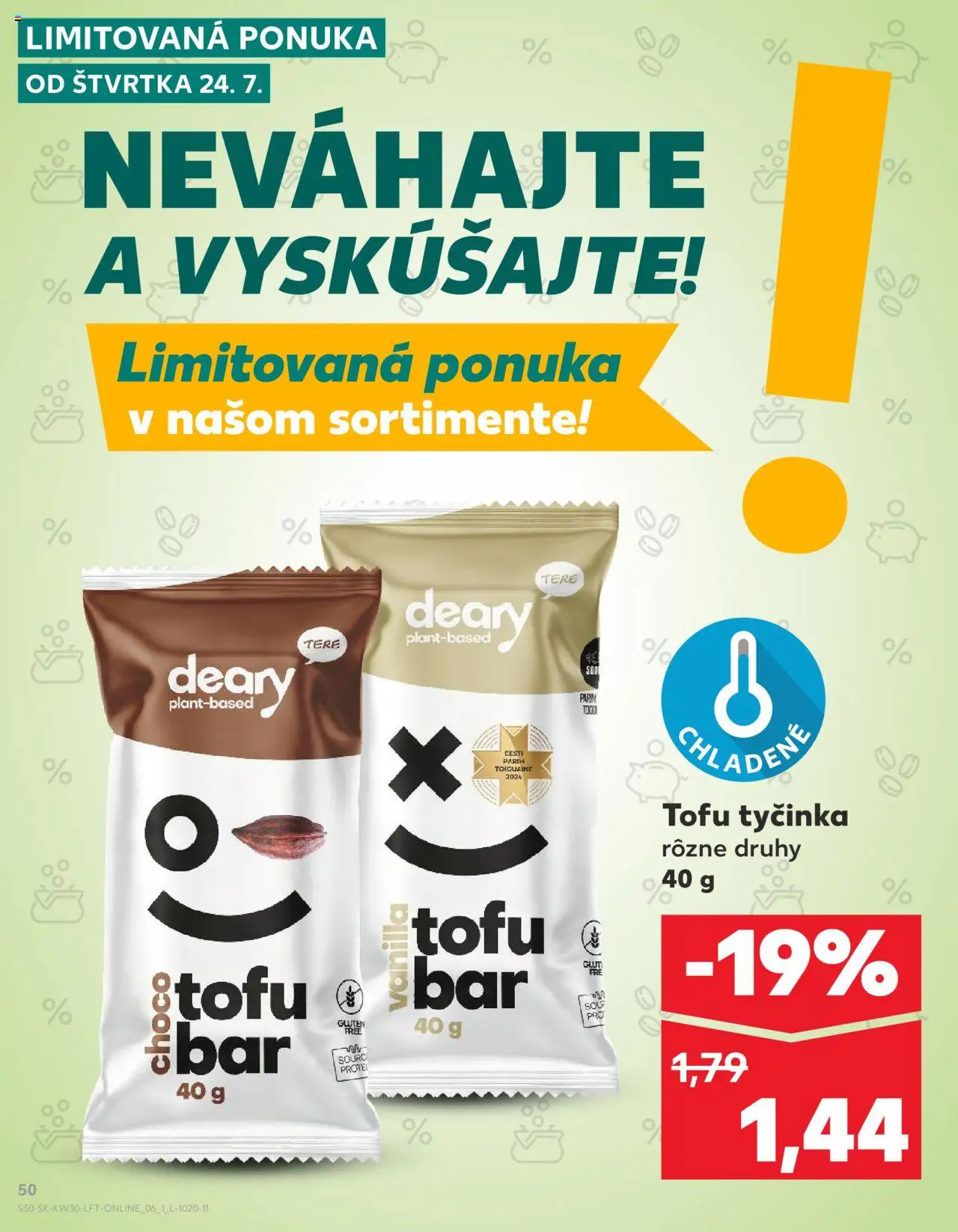 Kaufland Žilina │ platný od 24.07.2025 | Strana: 50 | Produkty: Tofu