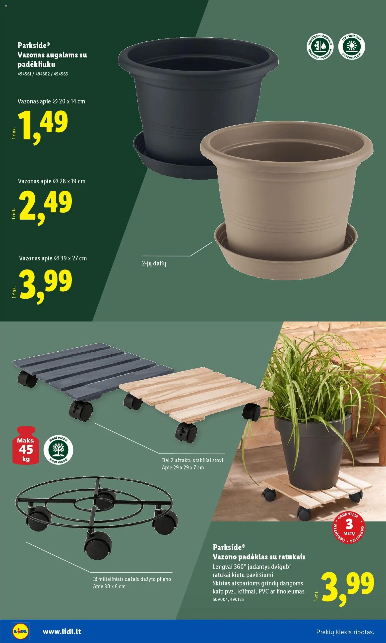 LIDL akcijos nuo 30.03.2026 | Puslapis: 20 | Prekių: Vazonas