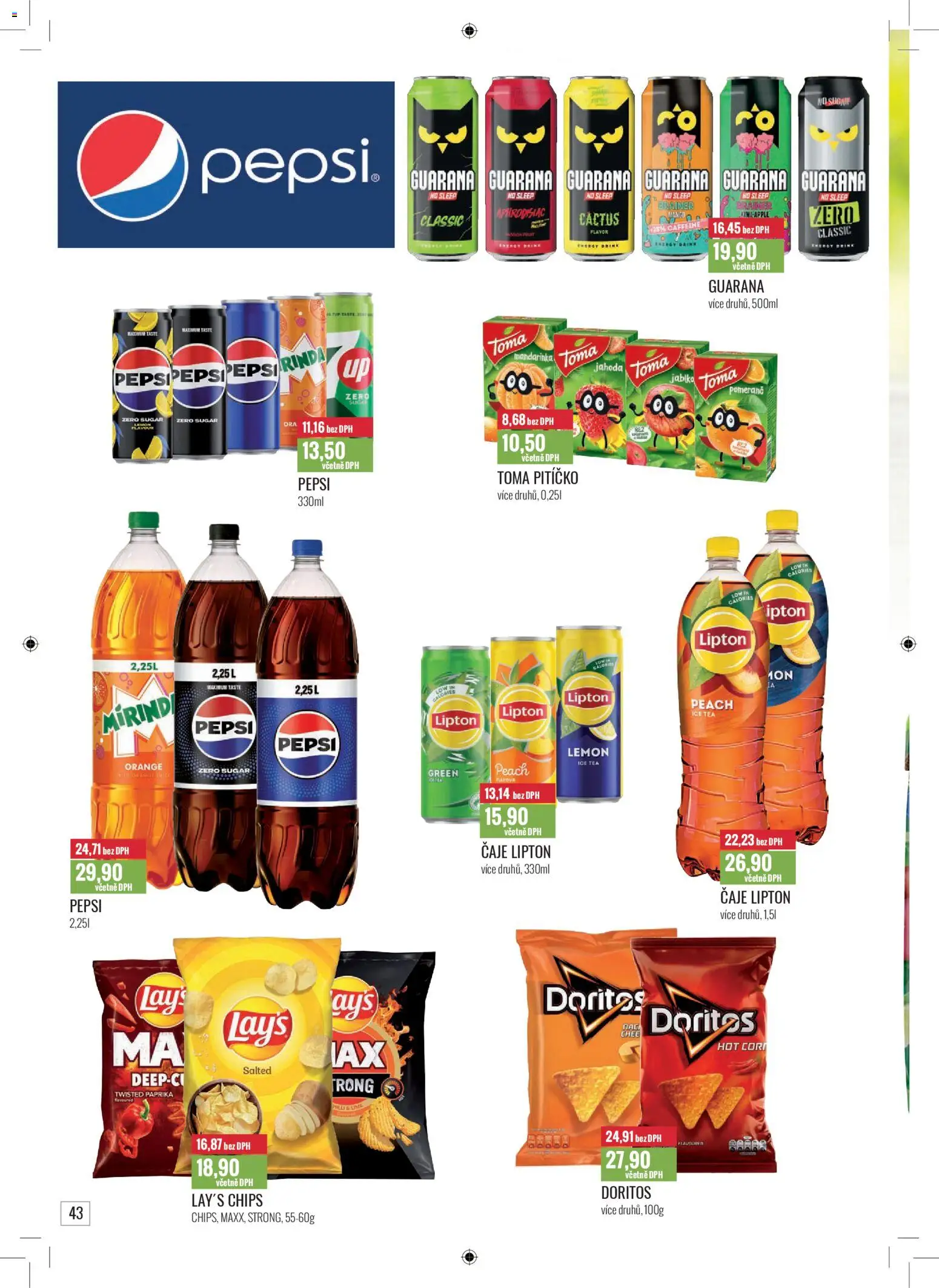 Ratio leták od 01.01.2026 | Strana: 44 | Produkty: Jablka, Doritos, Paprika, Ice tea