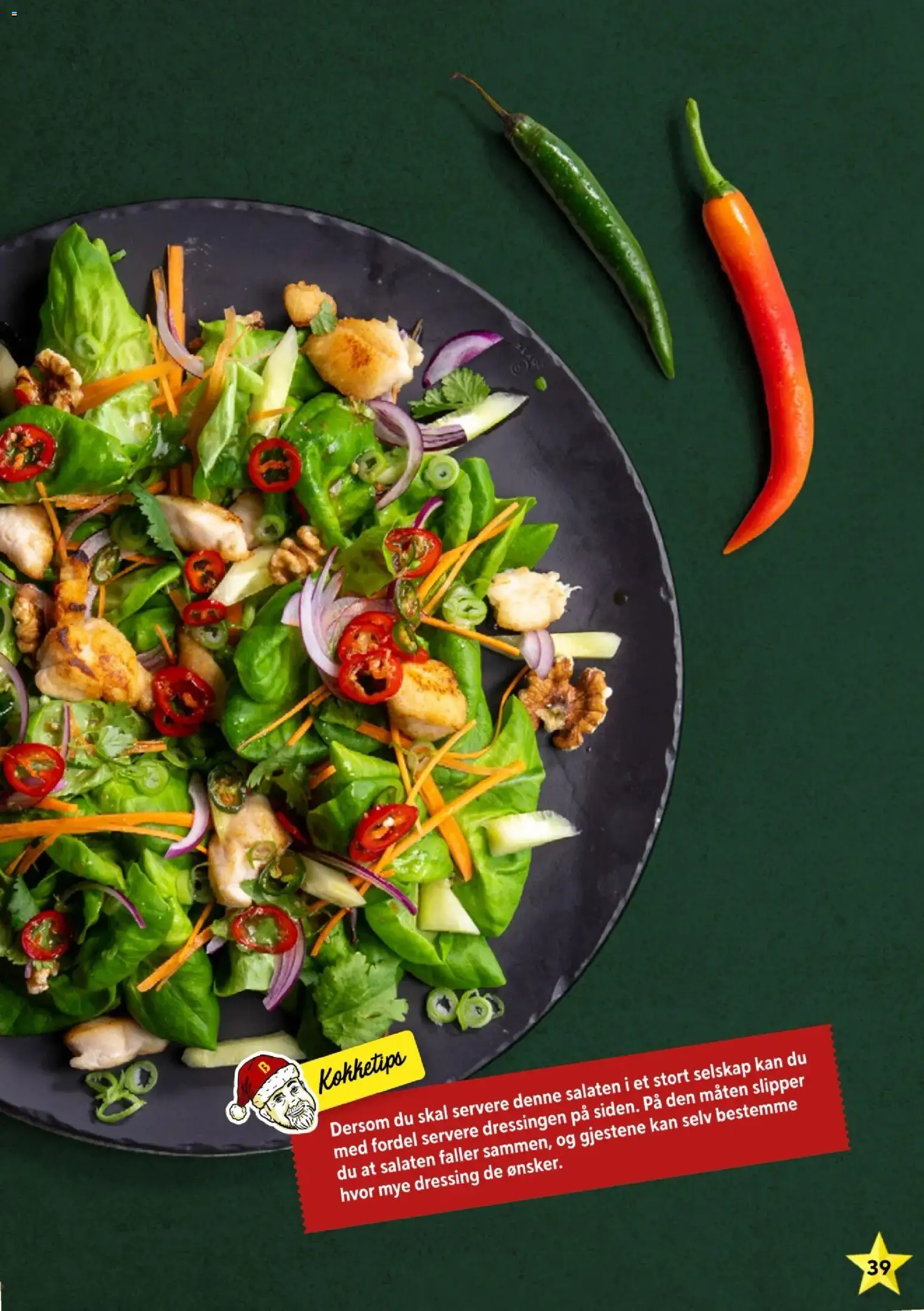 {H1} | Side: 39 | Produkter: Dressing