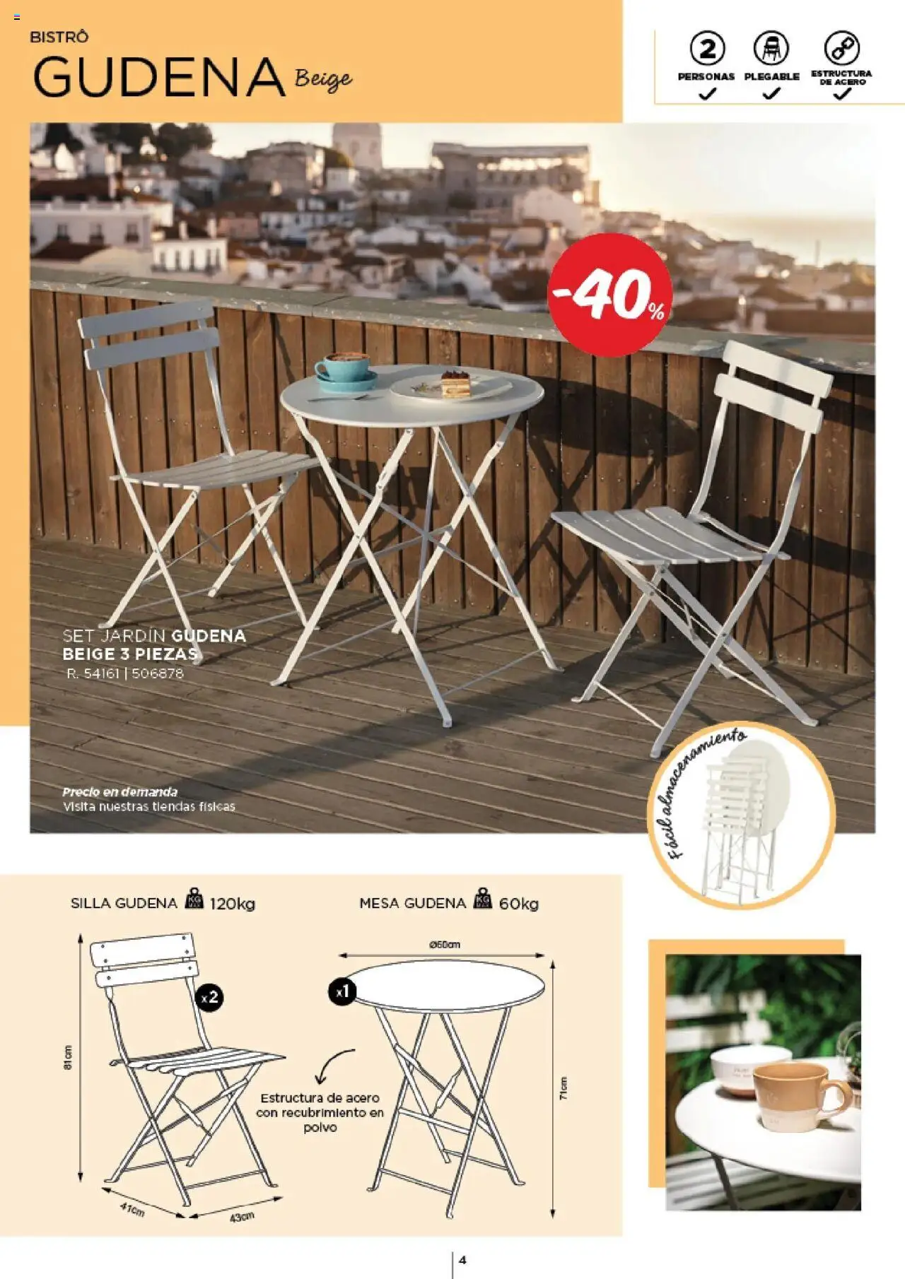 Espaço Casa - Catálogo AireLibre 2025 │ válido de 12.05.2025 | Página: 4 | Produtos: Polvo, Mesa