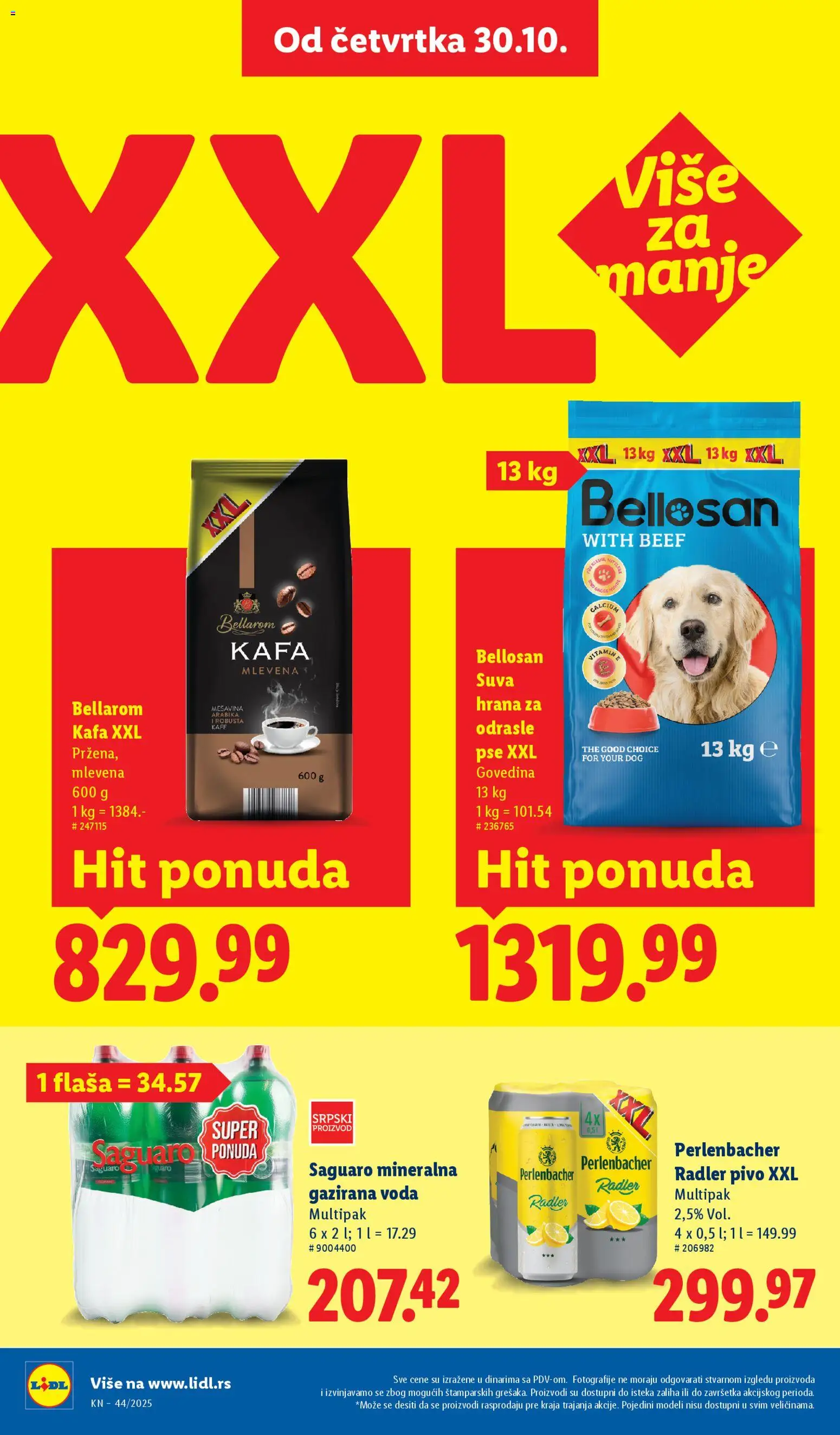 Lidl katalog - važi od 30.10.2025 | Strana: 40 | Proizvode: Govedina, Voda, Kafa, Pivo