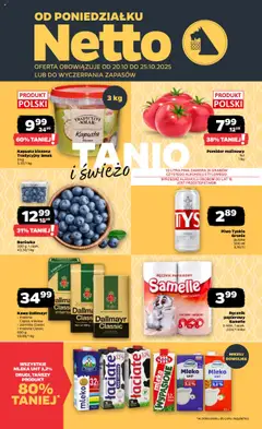 Pogląd oferty "Netto gazetka - Spożywcza" - ważna od 20.10.2025