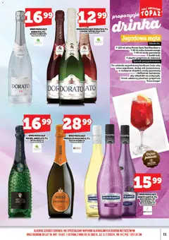 Pogląd oferty "Topaz gazetka alkoholowa" - ważna od 16.03.2025 | Strona: 13 | Produkty: Monte Santi, Sok, Alkohol, Woda