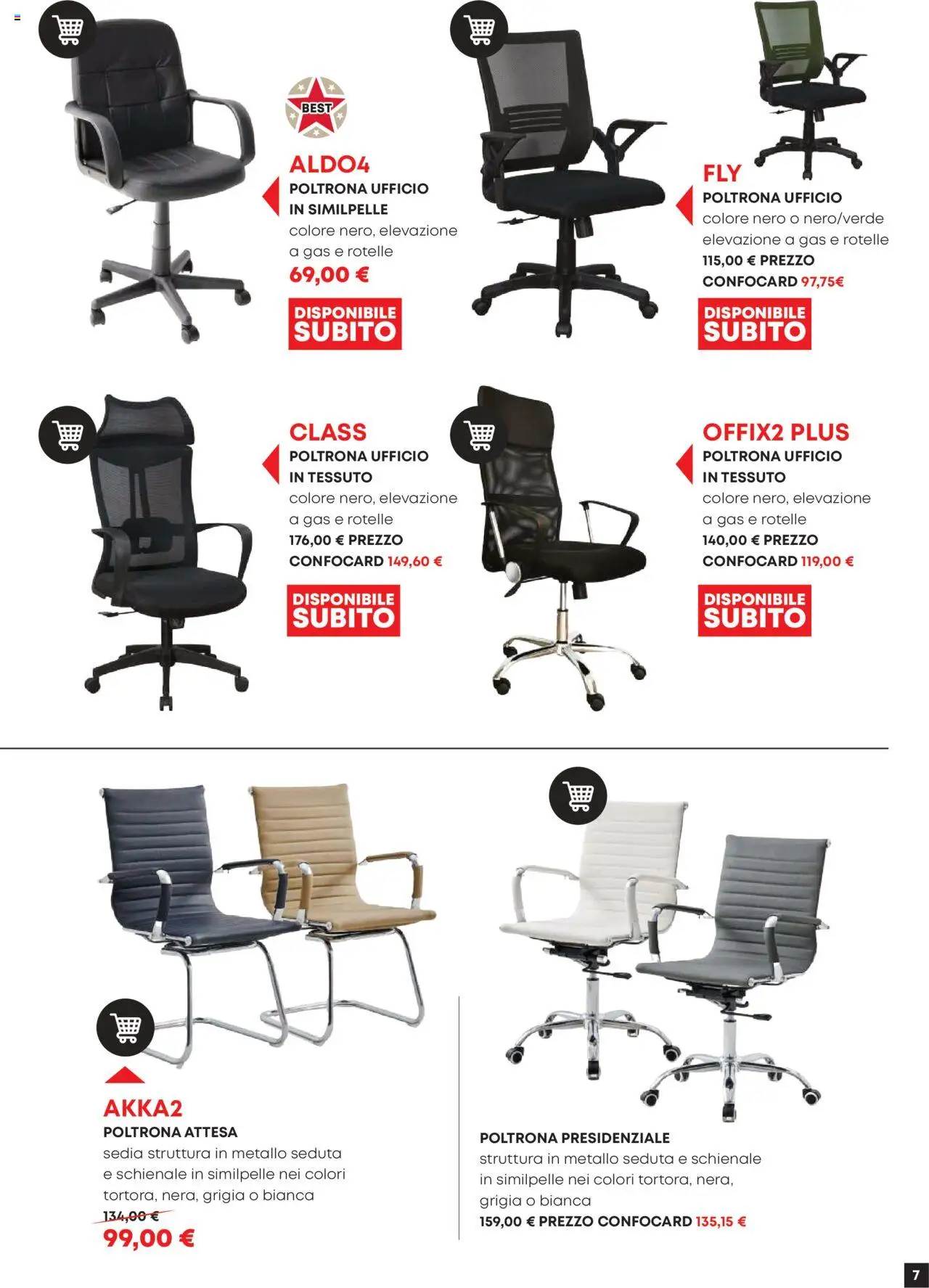 Volantino Conforama del 29.07.2025 | Pagina: 7 | Prodotti: Poltrona, Sedia